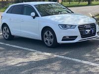 Usata Audi A3 105 CV (77 kW) 2016 Bianco Berlina