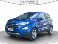 Usata Ford Ecosport Titanium 99 CV (72 kW) 2018 Blu SUV