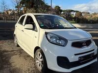 Begagnad Kia Picanto 67 HK (49 kW) 2015 Vit Halvkombi