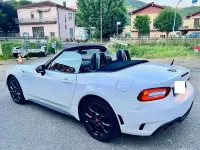 Usata Abarth 124 Spider 170 CV (125 kW) 2017 Bianco Cabrio