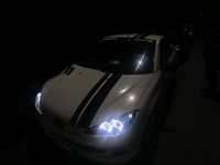 Usata Peugeot 206 109 CV (80 kW) 2004 Bianco Cabrio