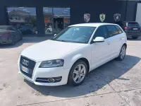 Usata Audi A3 Attraction 90 CV (66 kW) 2012 Bianco ibis Utilitaria