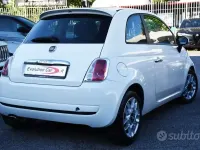 Usata Fiat 500 Sport 69 CV (50 kW) 2009 Bianco pastello Cabrio