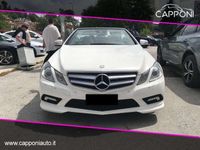 usata Mercedes E220 CDI Cabrio BlueEFFICIENCY AMG Line Pelle/Navi