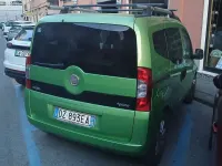 Usata Fiat Qubo Dynamic 77 CV (56 kW) 2010 Verde Monovolume
