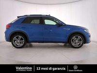 Usata VW T-Roc R-line 150 CV (110 kW) 2019 Blu/azzurro SUV