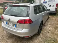 Usata VW Golf VII Comfortline 110 CV (80 kW) 2014 Grigio Station wagon
