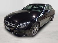 Usata Mercedes C200 136 CV (100 kW) 2017 Nero Berlina