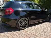 Usata BMW 120 177 CV (130 kW) 2009 Nero Utilitaria