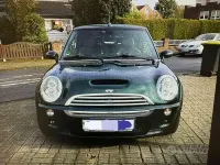 Usata Mini Cooper S Cabriolet 170 CV (125 kW) 2005 Verde Cabrio