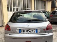 Usata Peugeot 206 75 CV (55 kW) 2006 Grigio Berlina