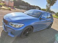 Begagnad BMW 114 M Sport 95 HK (69 kW) 2018 Blå Halvkombi