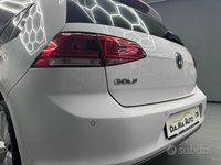Usata VW Golf VII Highline 110 CV (80 kW) 2014 Bianco Berlina