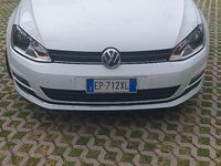 Usata VW Golf VII Highline 125 CV (91 kW) 2013 Bianco Berlina
