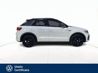 Usata VW T-Roc R-line 150 CV (110 kW) 2023 Bianco pastello SUV