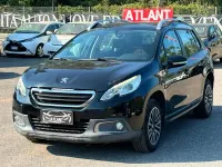 Usata Peugeot 2008 Active 75 CV (55 kW) 2016 Nero SUV