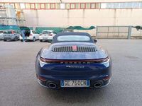 Usata Porsche 911 Carrera 4S Cabriolet 450 CV (330 kW) 2021 Blu/azzurro Cabrio
