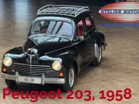 Usata Peugeot 203 45 CV (33 kW) 1958 Nero Berlina