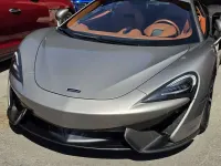 Usata McLaren 570S 570 CV (419 kW) 2016 Silver blade Coupé