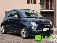 Usata Fiat 500C Lounge 69 CV (50 kW) 2014 Blu Cabrio