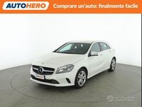 Usata Mercedes A180 109 CV (80 kW) 2017 Bianco Berlina