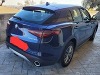 Usata Alfa Romeo Stelvio Executive 210 CV (154 kW) 2018 Blu SUV