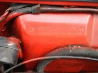 Usata Alfa Romeo Giulia 94 CV (69 kW) 1977 Rosso Berlina