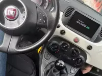 Usata Fiat 500 95 CV (69 kW) 2013 Bianco Cabrio