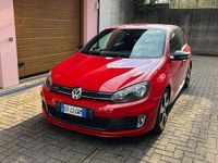 Usata VW Golf VI GTD 170 CV (125 kW) 2010 Rosso Utilitaria