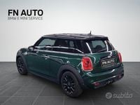 Usata Mini Cooper S Hype 192 CV (141 kW) 2018 Verde Utilitaria