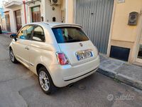 Usata Fiat 500 75 CV (55 kW) 2009 Bianco Cabrio