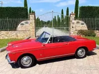 Usata Fiat 1200 101 CV (74 kW) 1960 Rosso Cabrio