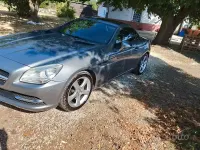 Usata Mercedes SLK200 184 CV (135 kW) 2012 Grigio Cabrio