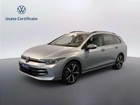 Usata VW Golf VIII Life 150 CV (110 kW) 2025 Dolomite silver metallizzato Station wagon