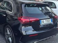 Usata Mercedes 180 AMG line 101 CV (74 kW) 2024 Nero Berlina