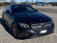 Usata Mercedes E220 AMG line 194 CV (142 kW) 2018 Nero Coupé