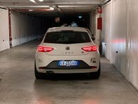 Usata Seat Leon FR 150 CV (110 kW) 2015 Bianco Coupé