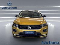 Usata VW T-Roc Advance 150 CV (110 kW) 2019 Curcuma yellow metallizzato ne SUV