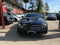 Usata Mercedes E200 Premium 150 CV (110 kW) 2017 Nero Berlina