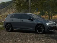 Nuova VW Golf VIII R-line Plus 150 CV (110 kW) 2026 Dolphin grey metallizzato Berlina
