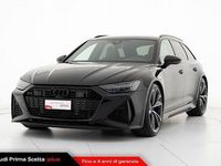Usata Audi RS6 Ambiente 600 CV (441 kW) 2022 Nero Station wagon