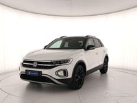 Usata VW T-Roc Style 150 CV (110 kW) 2023 Pure white nero SUV