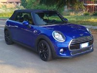 Usata Mini Cooper D Cabriolet Hype 116 CV (85 kW) 2019 Blu Cabrio