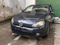 Usata VW Golf VI 102 CV (75 kW) 2009 Blu Utilitaria