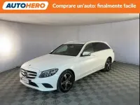 Usata Mercedes C200 Avantgarde 160 CV (117 kW) 2021 Bianco Station wagon