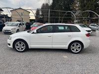 Usata Audi A3 Attraction 160 CV (117 kW) 2010 Bianco Utilitaria
