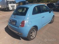 Usata Fiat 500 Lounge 85 CV (62 kW) 2011 Blu Berlina