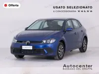 Usata VW Polo Life 95 CV (69 kW) 2024 Blu Berlina