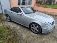 Usata Mercedes SLK320 218 CV (160 kW) 2000 Grigio Cabrio