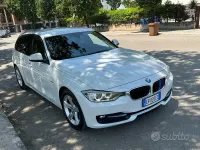 Usata BMW 318 Sport Line 143 CV (105 kW) 2013 Bianco Station wagon